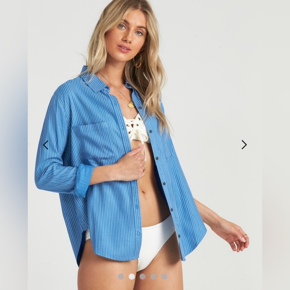 Billabong Sail South Button Down Long Sleeve Shirt